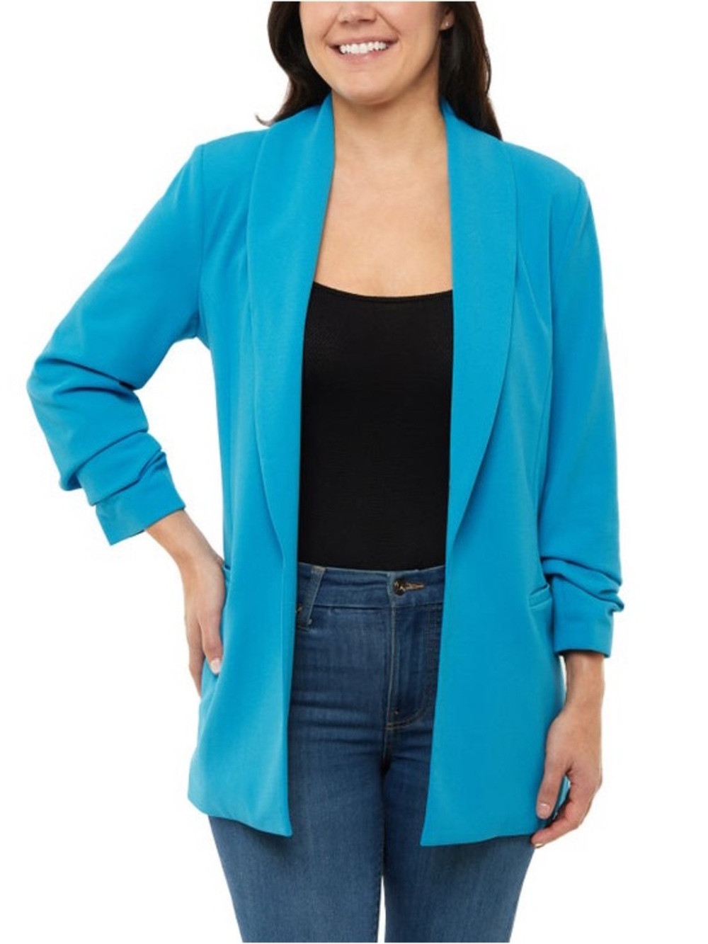 Dakota Blue Women's Crepe Blazer